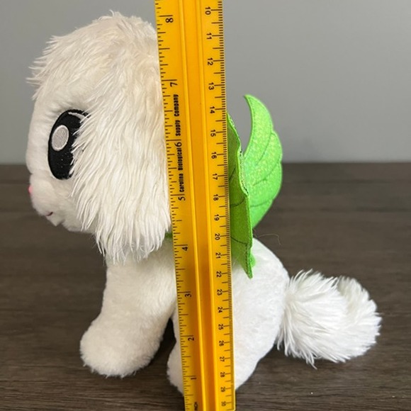 Blip Tic Tac Toy XOXO White Puppy with Wings Plush - Picture 5 of 5